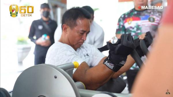 andika perkasa olahraga setiap hari