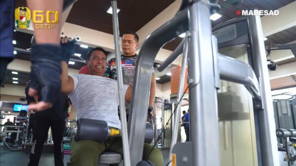 Andika Perkasa suka olahraga