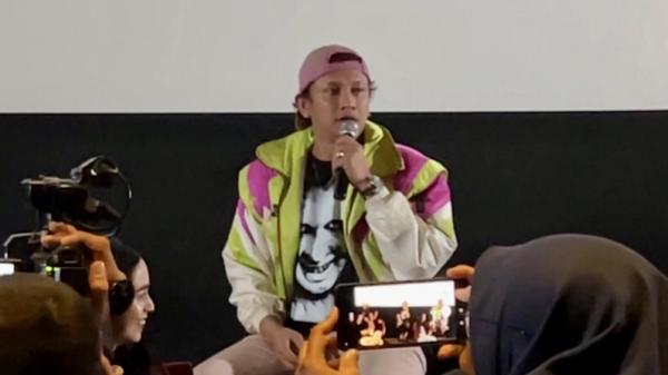 Erick Estrada alami kejadian horor saat syuting film Lembayung. (Foto: Annastasya Rizqa)