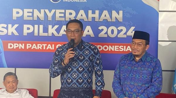 Ridwan Kamil Dan Suswono Daftar Pilgub Jakarta Ke KPU Siang Ini