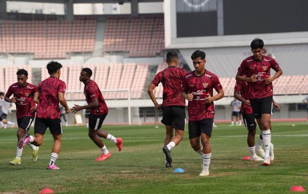 Timnas Indonesia menjalani pemusatan latihan di Ko Timnas Indonesia menjalani pemusatan latihan di Korea Selatan. (Foto: PSSI)