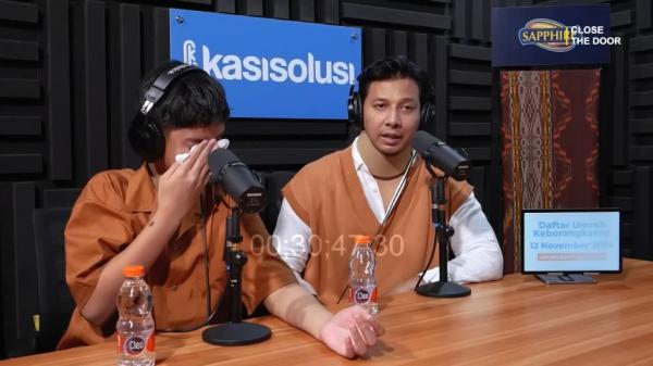 King Faaz menangis ceritakan peran Sonny Septian di dalam hidupnya.