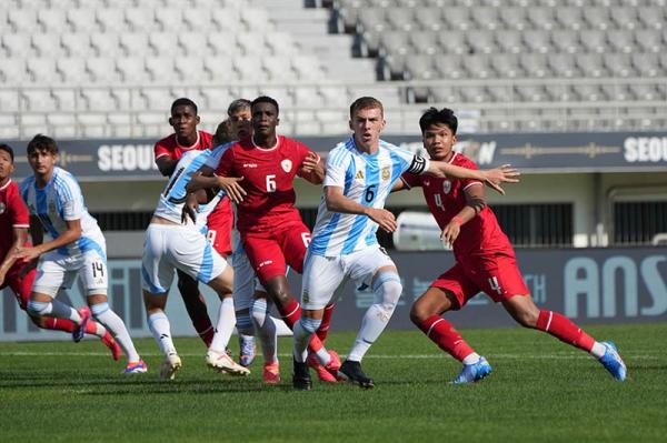 Publik Malaysia heboh Timnas Indonesia U-20 mempermalukan Argentina 2-1 pada ajang Seoul Earth On Us Cup 2024. (Foto: PSSI)