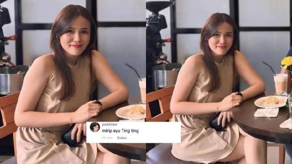 Jessica Wongso mirip Ayu Ting Ting