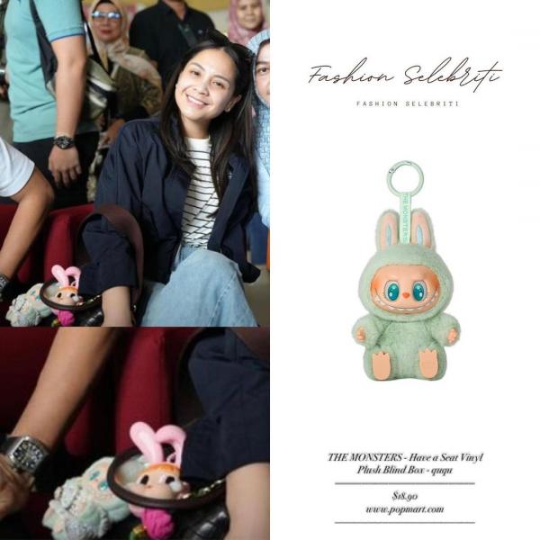 Nagita Slavina dan boneka Labubu. Nagita Slavina dengan boneka Labubu miliknya. (Foto: Instagram)