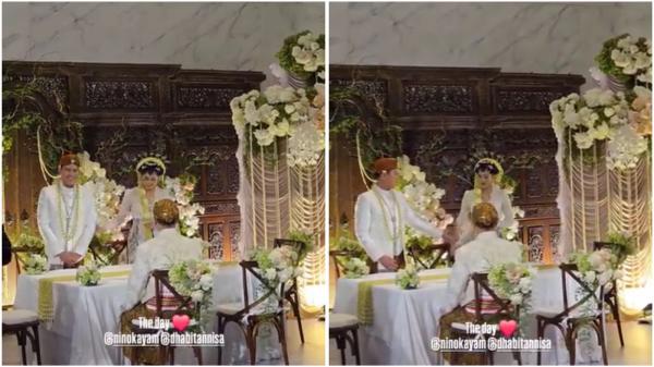 momen Nino RAN menikah Momen Nino RAN menikah. (Foto: Instagram)