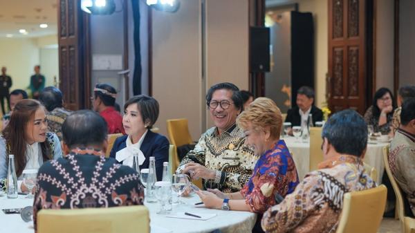 Kaltara Investment Forum tahun 2024 Dinas Penanaman Modal dan Pelayanan Terpadu Satu Pintu (DPMPTSP) Provinsi Kalimantan Utara (Kaltara) menyelenggarakan Kaltara Investment Forum 2024 di Hotel Sari Pacific, Jakarta Pusat, Senin (23/9/2024). (Foto: Istimewa)