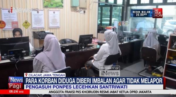 Sejumlah Santriwati jadi Korban Pelecehan Pengasuh Ponpes di Cilacap