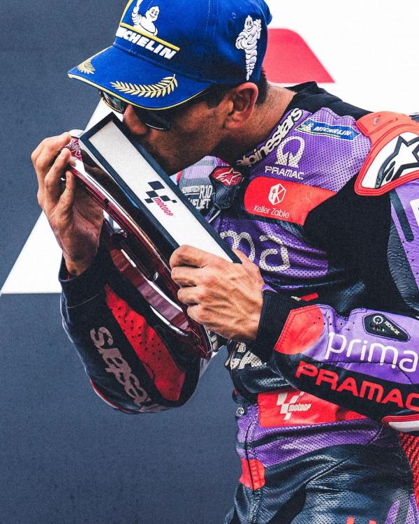 Jorge Martin menang Jorge Martin menang di MotoGP Mandalika 2024, Minggu (29/9/2024). (Foto: Instagram)