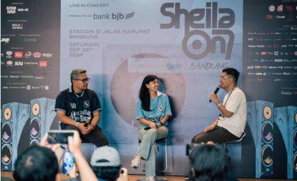 Konferensi Pers Konser Sheila On 7 Tunggu Aku di Bandung. (Foto: dok Antara Suara)