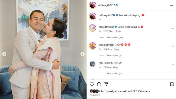 Raffi Ahmad dapat gelar Doctor Honoris Causa kemungkinan besar sejak akhir Agustus 2024. (Foto: Instagram)