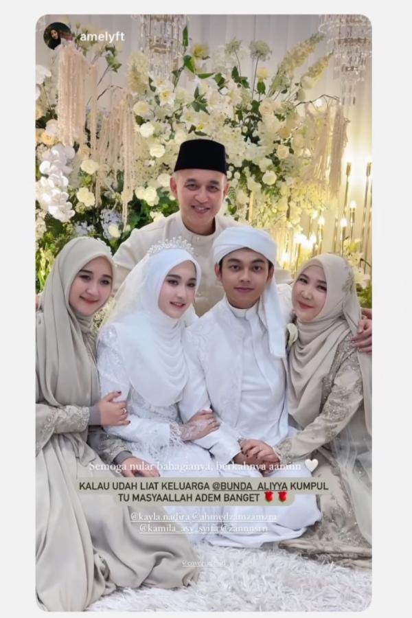 Momen pernikahan Gus Zizan dan Syifa