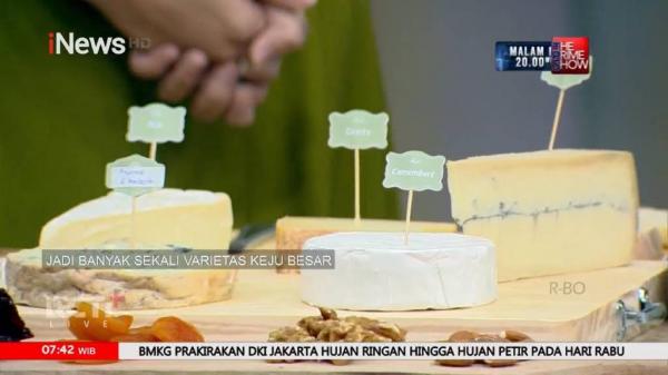Jenis-jenis keju Prancis yang cukup populer. (Foto: vozpublica TV)