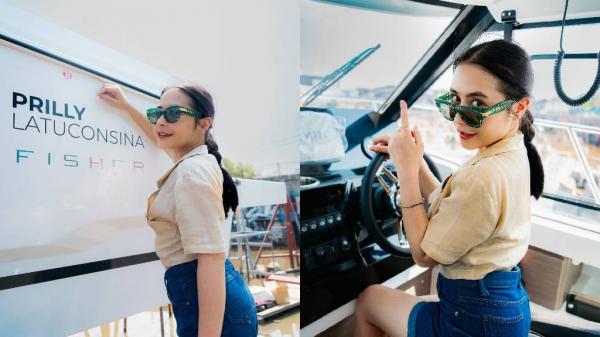 Kapal Yacht milik Prilly Latuconsina. (Foto: Instagram)