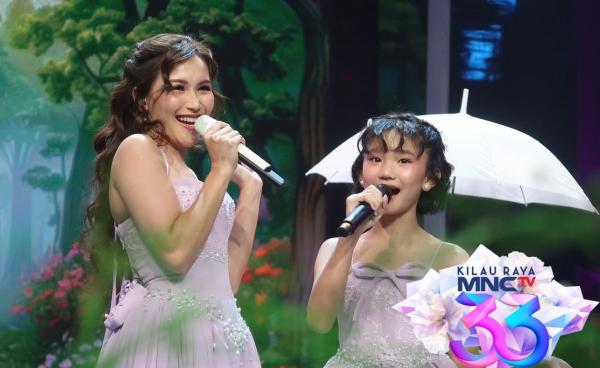 Ayu Ting Ting dan Bilqis. (Foto: Instagram)