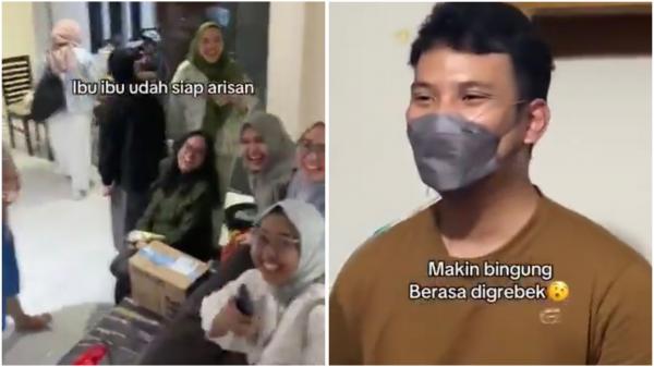Viral Video Pria Baru Disunat Umur 25 Tahun Dijenguk Rombongan Teman Wanita, Serasa Digerebek! 