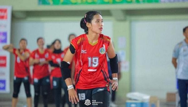 Profil Tisya Amallya Putri, prajurit TNI AL yang menjadi andalan timnas voli putri Indonesia.  (Foto IG Tisya).