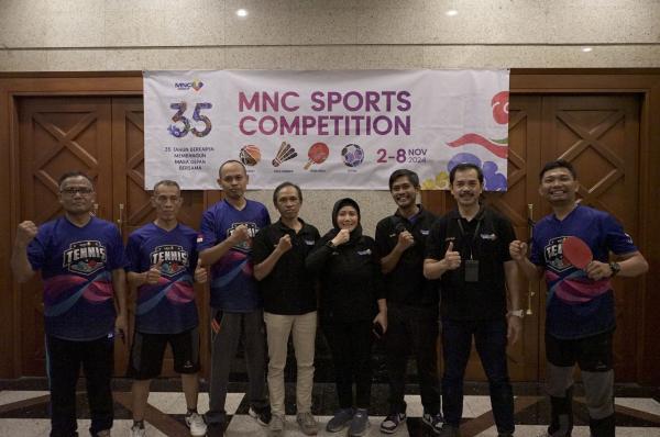 Tim GJS Juara Tenis Meja MNC Sports Competition 2024, Doakan MNC Grup Semakin Sukses