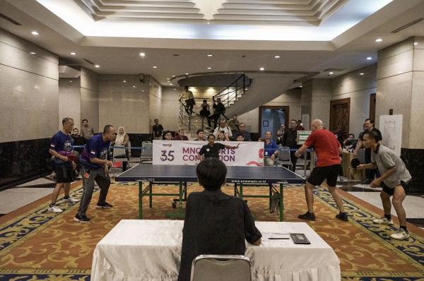 Tim iNews Media Grup Janji Balas Kekalahan di Final Tenis Meja MNC Sports Competition 2024 di Tahun Depan