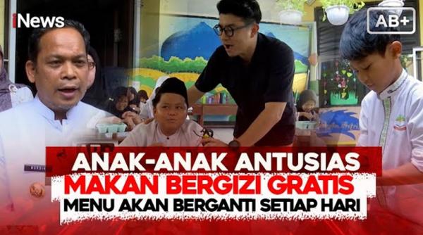 AB+: Melihat Uji Coba Makan Bergizi Gratis di Tangerang, Ini Menunya