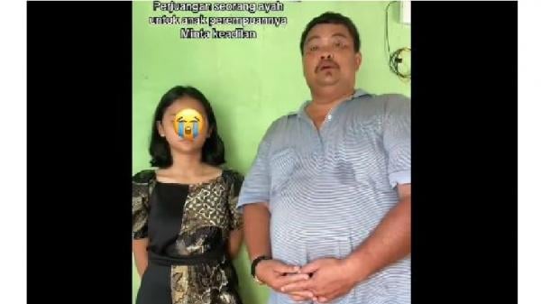 Viral Ayah Minta Tolong Presiden Putrinya Jadi Tersangka Video Asusila, Ini Kata Polisi