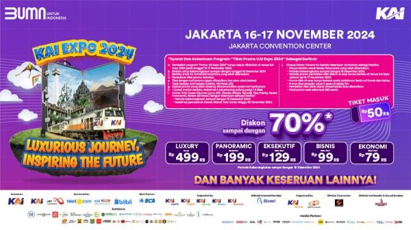 Mister Aladin Hadir di KAI Expo 2024 dengan Promo Terbaik, Bertabur Diskon hingga 70%!