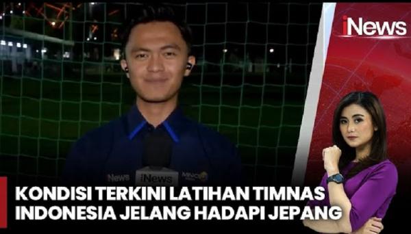 Kondisi Terkini Latihan Timnas Indonesia dan Jepang