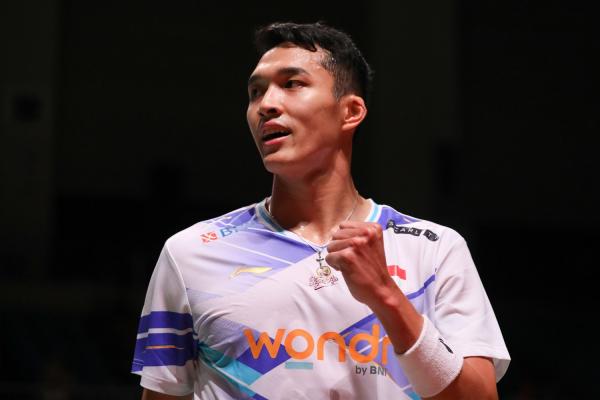 Hasil Kumamoto Masters 2024: Jonatan Christie Belum Terbendung, Wakil Tuan Rumah Disikat