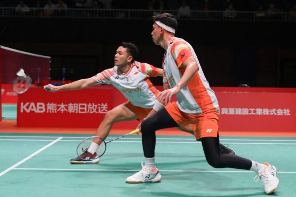 Hasil Kumamoto Masters 2024: Fajar/Rian ke Final usai Menangi Perang Saudara Lawan Leo/Bagas