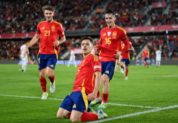 Hasil Lengkap UEFA Nations League: Dramatis! Spanyol Hajar Swiss, Portugal Ditahan Kroasia