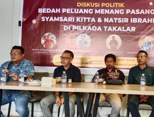 Survei IPI, Syamsari-Natsir Diprediksi Bisa Unggul di Pilkada Takalar 2024