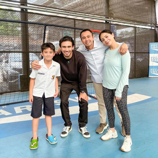 Nathan Tjoe-A-On mampir ke Andara disambut hangat keluarga Raffi Ahmad. (Foto: Instagram)