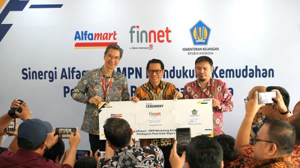 Kolaborasi bersama Finnet, Kini Pembayaran Penerimaan Negara Bisa di Alfamart