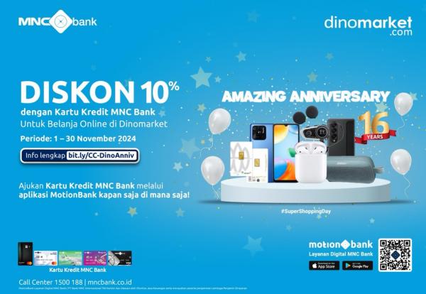 Nikmati Promo Kartu Kredit MNC Bank, Bisa Belanja Gadget Hemat!