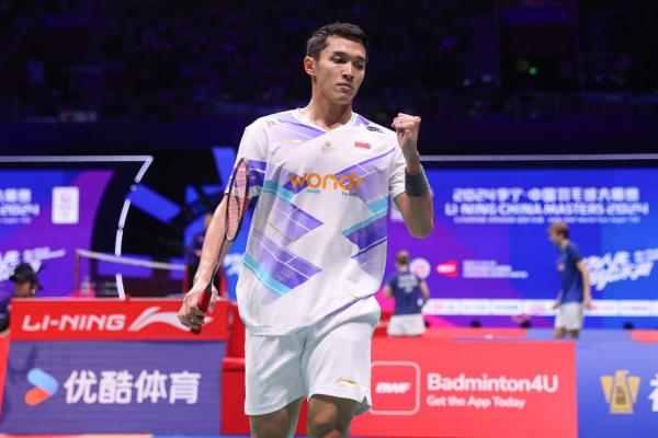 Kata-Kata Jonatan Christie usai Segel Tikel BWF World Tour Finals 2024