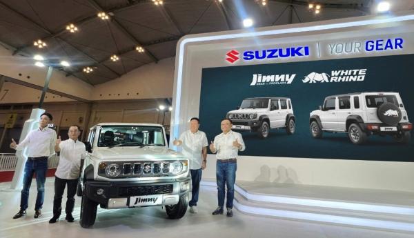 Suzuki Rilis Jimny 5 Pintu Edisi White Rhino di GJAW 2024, Begini Penampakannya