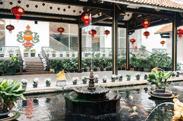 Air Mandur di Gedung Candra Naya kawasan Glodok, Jakarta Barat. (Foto: Istimewa)