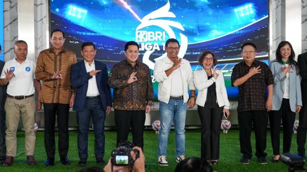 BRI kembali menjadi sponsor Liga 1 2024/25 (dok. BRI)