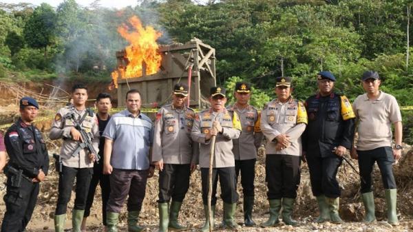 Tambang Ilegal di Solok Selatan Diberantas usai Kasus Polisi Tembak Polisi