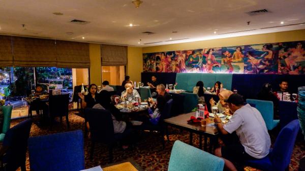 The Gallery Restaurant Hotel Ciputra Semarang Suasana momen perayaan Thanksgiving di The Gallery Restaurant Hotel Ciputra Semarang. (Foto: dok Ciputra)