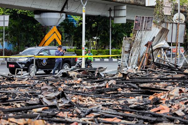 Polisi Selidiki Penyebab Kebakaran Kios di Senen, Puslabfor Diturunkan