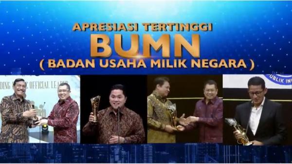 BUMN Awards, Apresiasi Tertinggi BUMN BUMN Awards. (Foto: MNC Media)