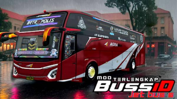 Download MOD BUSSID Jetbus 5 yang Bisa Diaktifkan Pemain 