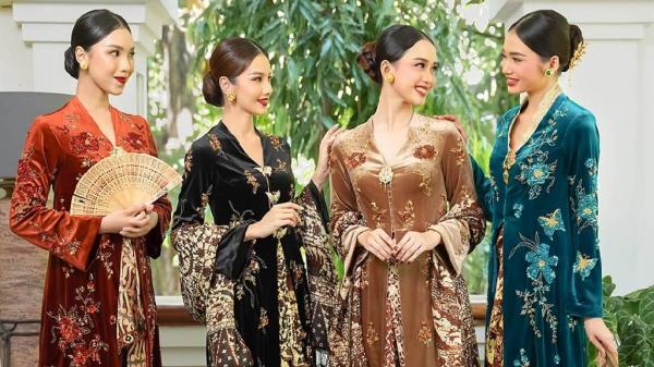 Kebaya Indonesia. (Foto: Instagram/delmora.amorareadytowear)