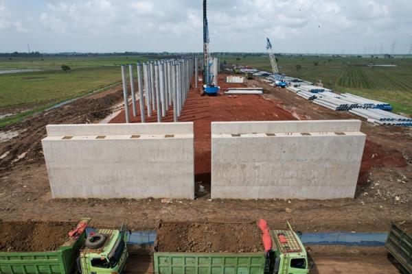 Progres Pembangunan Jalan Tol Akses Patimban Capai Persen