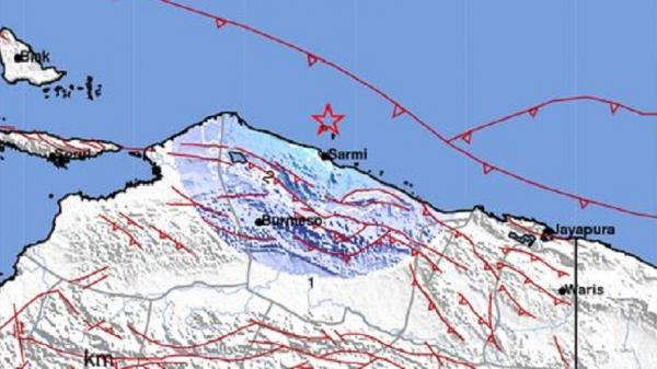 Gempa Hari Ini Magnitudo Guncang Sarmi Papua