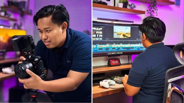 Proses Membuat Konten AD REVIEW Proses Membuat Konten AD REVIEW. (Foto: ist)