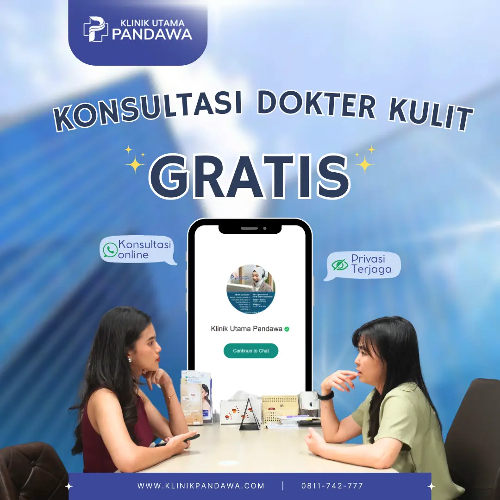 Klinik Utama Pandawa tawarkan konsultasi dokter kulit gratis. (Foto: dok Pandawa)