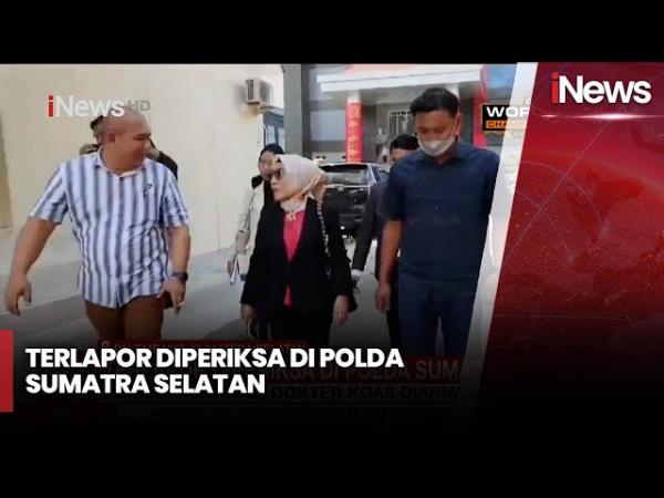 Didampingi Pengacara, Penganiaya Dokter Koas Diperiksa Polda Sumsel