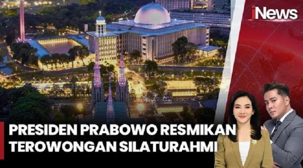 Diresmikan Prabowo, Begini Penampakan Terowongan Silaturahmi Istiqlal-Katedral